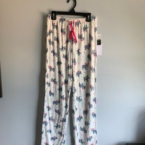 Elephant Christmas Pajama Bottoms